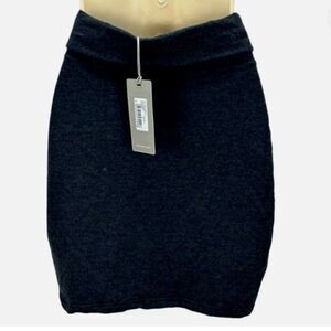 Bench Roll Top Waist Mini Skirt - Black - NWT